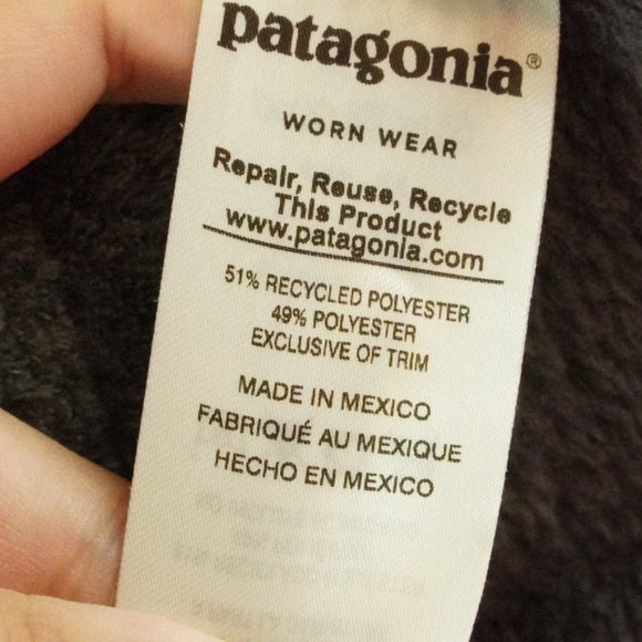 Patagonia Re-Tool Snap-T Fleece Pullover Sweater Womens Extra Small Pull Over - Picture 6 of 12